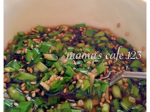 湯豆腐やしゃぶしゃぶにぴったり!薬味ニラだれ